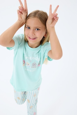 Rolypoly Kız Çocuk Yeşil Pijama Takım Rp3810-c-v2 Yeşil