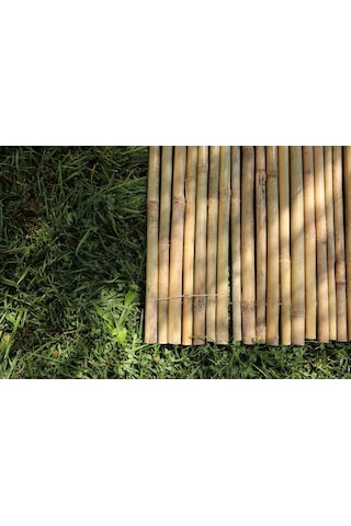 150 Cm X 200 Cm Bambu Çubuk Çit / Paravan / Bahçe Çiti