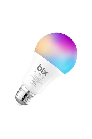 Bix Aura 9w Led Rgb Wifi-bluetooth Uzaktan Kontrollü Akıllı Ampul Rgb