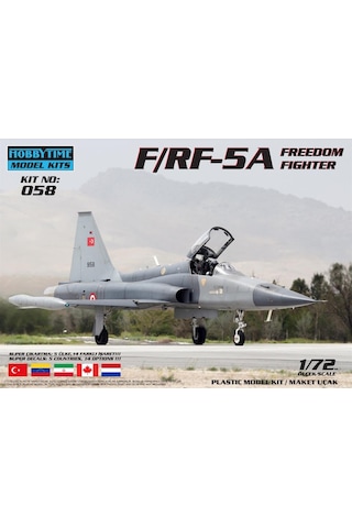 58 1/72 F/rf-5a Freedom Fıghter Plastık Maket Kıtı