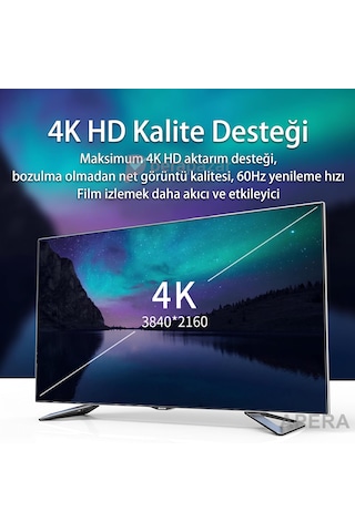 Type-c 3.1 To Mini Displayport Kablo 4k 60hz 1.8m 5a Görüntü Aktarım Destekli Monitör Projeksiyon Kablosu Cn08