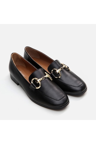 Hotiç Hakiki Deri Siyah Kadın Loafer 01ayh291000a100 Siyah
