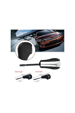 Mufunye Bmw E81/e82/e87/e90/e91/e92/e93 Otomatik Vites Kolu - Gümüş Kısa Tip, Kolay Kurulum, Kaliteli Ve Dayanıklı Gümüş