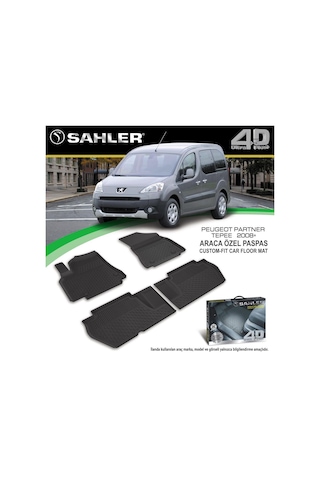 Peugeot Partner Tepee Paspas Sahler 4.5D Havuzlu 2008- Sonrası
