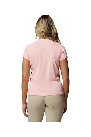 Columbia Zero Rules Light Kadın Teknik Kısa Kollu T-shirt Al8532 Pembe
