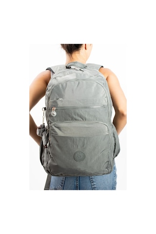 Ultra Hafif Çok Cepli Su Geçirmez Sırt Çantası Unisex Gri Model: 571-1b - Gri