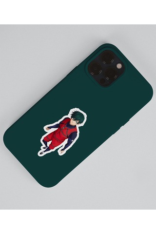 Bluelock-rin İtoshi-parlak Kağıt -2li Sticker Set-telefon Süsleme Blue Lock Etiket Mavi