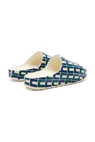 Lacoste Serve Slide 2.0 Kadın Terlik Yeşil Yeşil