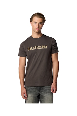 Gsstore Galatasaray 5 Yıldız Detaylı T-shirt E251399 Antrasit