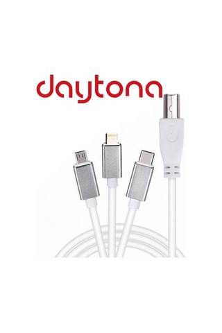 Daytona Ads-501 3ın1 Usb B To Micro-lightning-type-c Telefon Bilgisayar Tablet Için Piyano Mıdı Org Elektrikli Piyan Standart