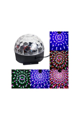 Kumandalı Kristal Led Rgb Disko Topu 11