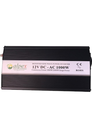 1000 W 12 V Modifiye Sinüs İnverter