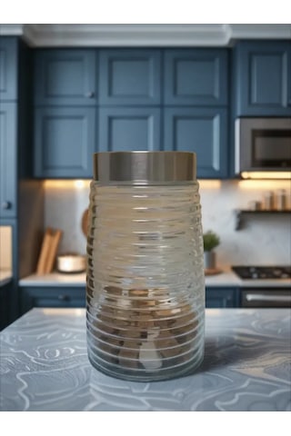 Perfecto Lınea Azhur 1,6 Litre Cam Şişe, Kuru Gıda Muhafazası 214455926