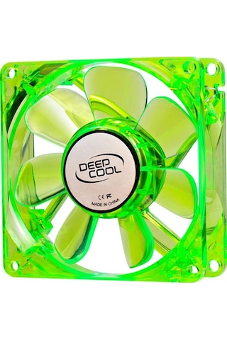 Deep Cool Xfan 80G/B Yesıl Uzerıne Mavı Ledlı Kasa Fanı 80Mm