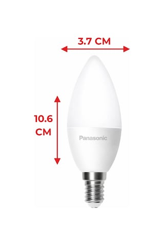 E14 Mum Ampul 6.5w 6500k Beyaz Işık 50w Güçlü Aydınlık Tasarruflu Led