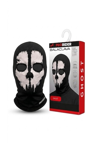 Prorider Prorıder Ghost Call Of Duty Cod Ghost Balaklava Motorcu Maskesi Siyah Beyaz Prorider Prorıder Ghost Call Of Duty Cod Ghost Balaklava Motorcu Maskesi Siyah Beyaz