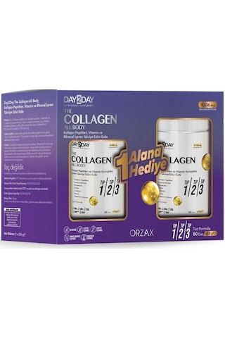 Day2day The Collagen All Body Toz 300 gr - 1 Alana 1 Bedava 86975