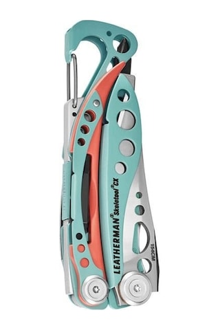 Leatherman Skeletool Cx Paradise Çok Amaçlı Kamp Çakı Mavi