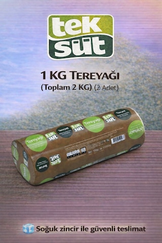 1 Kg Tereyağ X 2adet