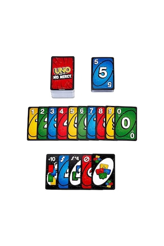 Mattel Uno HWV18 No Mercy Kartlar +7 Yaş