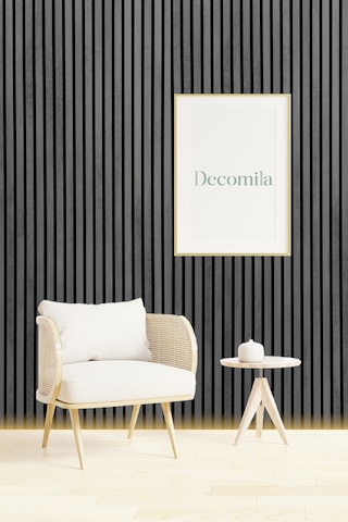 Mdf Ahşap Akustik Duvar Paneli 60x275 Cm - Koyu Taş 60x275