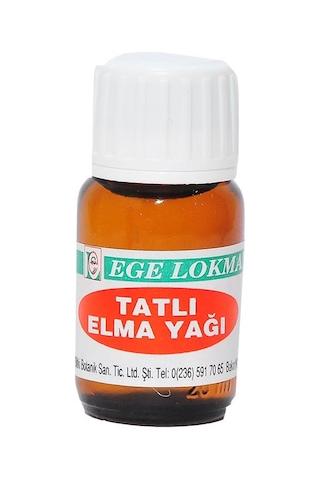 Ege Lokman Tatlı Elma Yağı 20 ML