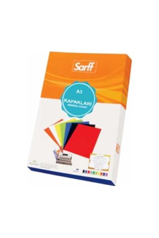 Sarff A3 Pvc Şeffaf Cilt Kapağı 100 Lü Paket Sarff A3 Pvc Şeffaf Cilt Kapağı 100 Lü Paket