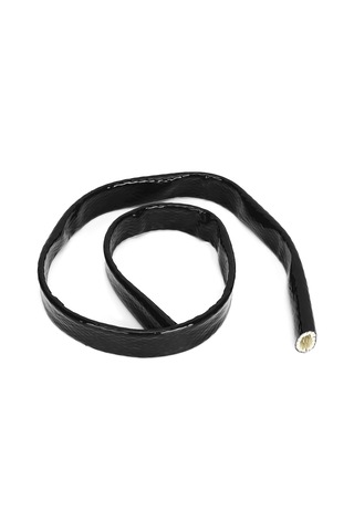 Reedark Siyah Cam Elmaslı Isıya Dayanıklı Koruyucu Kılıf - 19mm Çap X 1m Uzunluk, 1650 C Isı Dayanımı, Hidrolik Hortum Ve Kabloları Korur