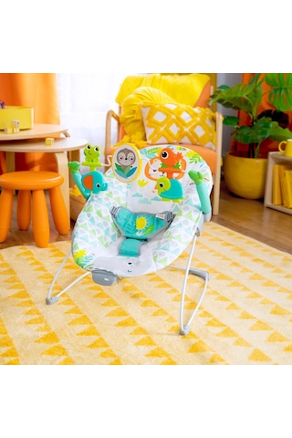 Bright Starts Spinnin Safari Titreşimli Ana Kucağı