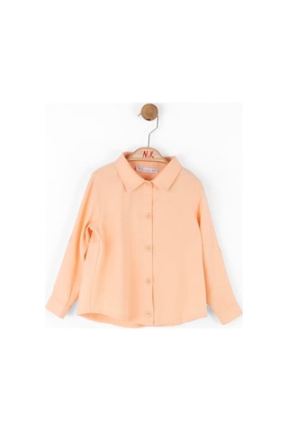 Nk Kids Kız Bebek Salmon Gömlek Somon