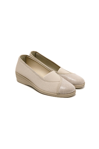 Sandalet Kadın 7337 Green Life Stretch Women's Footwear Beige Bej