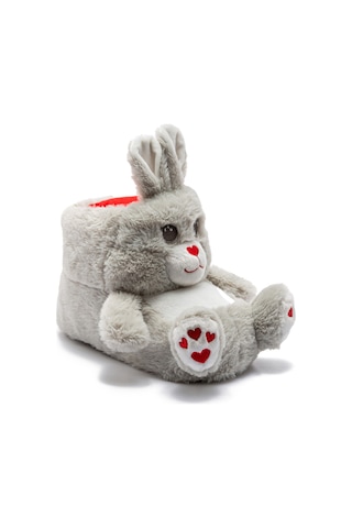 Rabi Çocuk Hayvanlı Panduf Gri 30/35 Gri