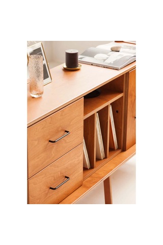 Woodesk Brise, Ahşap, Dolap Ve Konsol, 140x90, Tik Renk