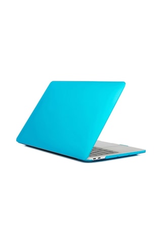 Ally Macbook Air 13 A1369-A1466 Kristal Kapak Koruma Kılıf Mavi