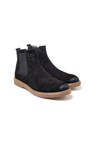 Bot Erkek KA-BC10802 CASUAL John May Siyah Süet