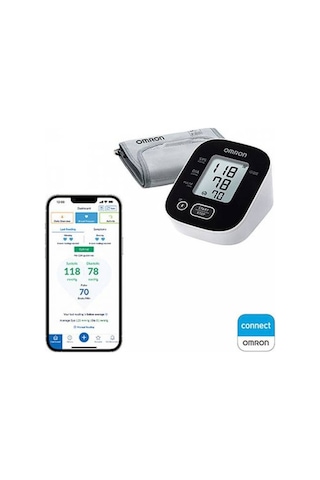 Omron M2 Intelli It 2 Kullanıcılı Akıllı Telefonlar Ile Uyumlu Üst Koldan Ölçer Dijital Tansiyon Aleti