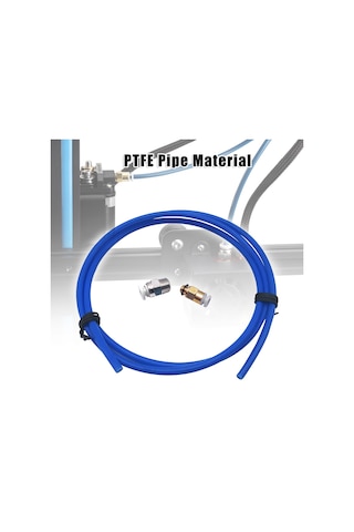 Bowden 3d Yazıcı Hotend İçin Konektörlü J-head İle Ptfe Tüp Kiti