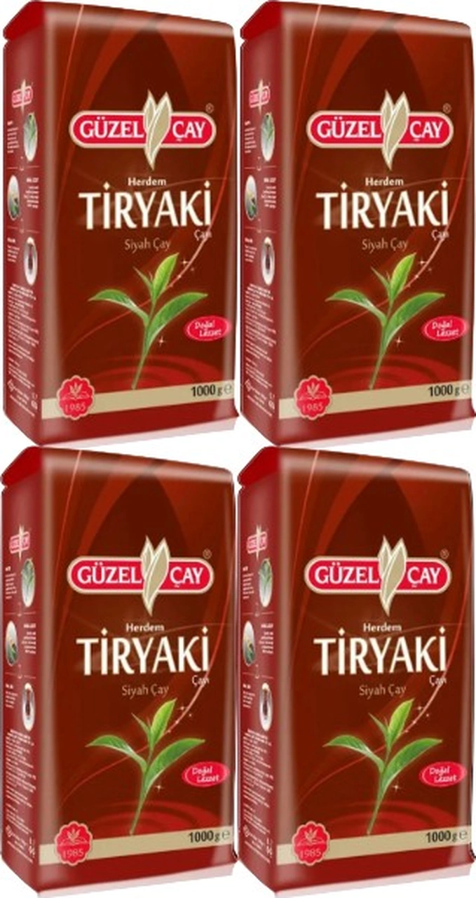 Güzel Çay Herdem Tiryaki 1000 Gr X 4 Adet