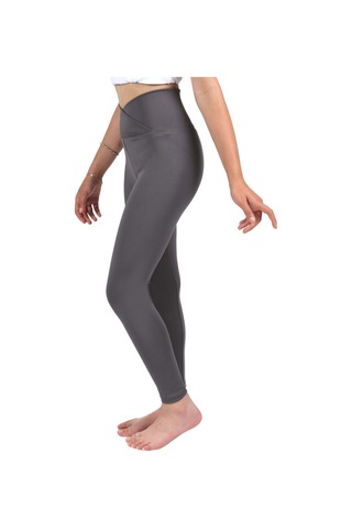 Erdem Kıds Kız Çocuk Yüksek Bel Kruvaze Kemer, Koşu, Yürüyüş, Casual, Spor, Atletik, Egzersiz, Fittness Tayt Antrasit Antrasit