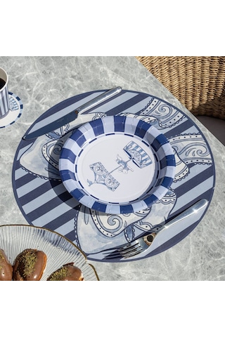 Bluey Kağıt Amerikan Servis 39 Cm 12'li Paket Beyaz