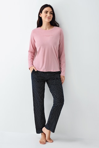 Pierre Cardin 9090 Modal Uzun Kol Kadın Pijama Takımı V1 Rose