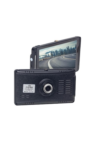 Cmt Powermaster Pm-19296 5 Mp 7 Ekranlı Mikrofonlu Gece Görüşlü Çift Kameralı Araç Kayıt Cihazı 32 Gb Destekli