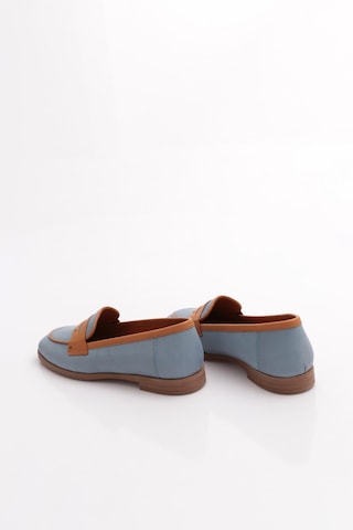 Dgn 010-1 Kadin Loafer Ayakkabi Mavi