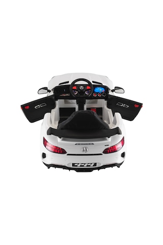 Babyhope 444 Gtr Sport 12 Volt Akülü Araba Spor Akülü Araçlar Beyaz