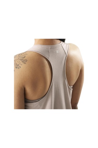 Salomon Salomon Shkout Core Tank Kadın Koşu Atleti 55112 Çok Renkli