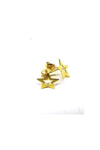 Omar Silver Kadın Yıldız Çivili Gümüş Küpe