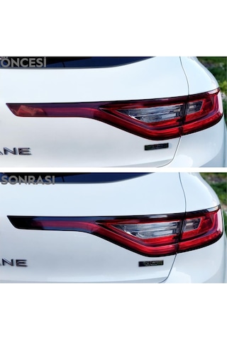 Renault Megane 4 Stop Çerçeve Sticker-Kolay Uygulama-Uzun Ömürlü