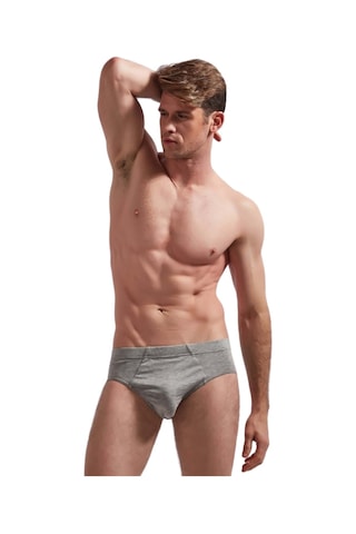 Josejuan Erkek Külot Koton Likralı 1101-gri Melanj Gri Melanj