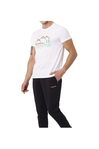 Merrell Tobi Erkek Tişört C-merm40002e50010 Beyaz