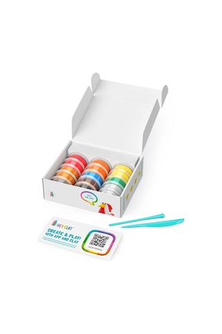 Hey Clay Hava İle Kuruyan Kil 15'li Kutu - Çiftlik Kuşları